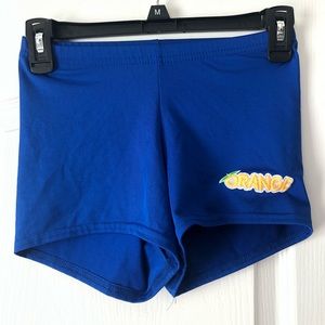 Stingrays Orange Embroidered Spandex